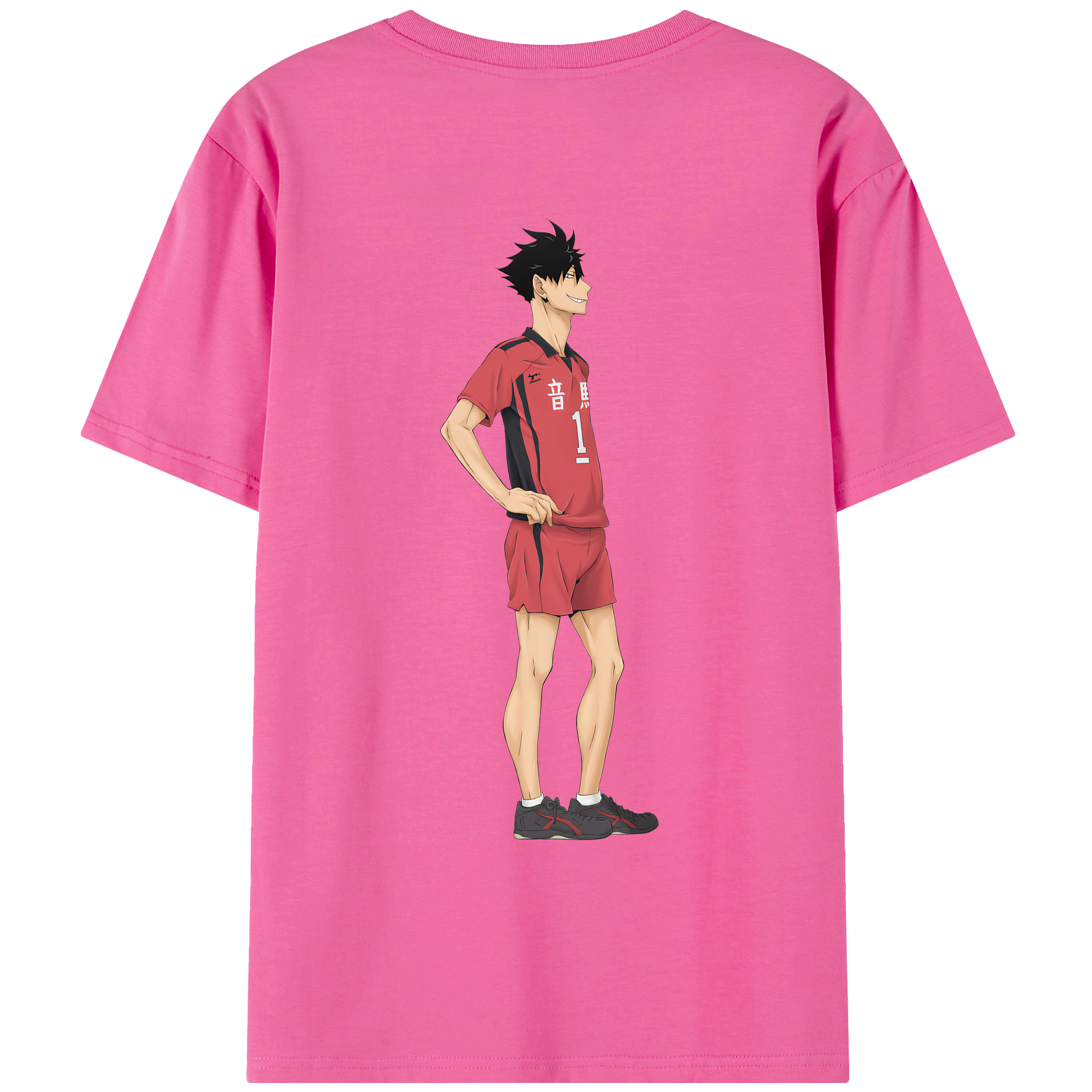 （画像用） ハイキュー!! Haikyu!! レディース半袖Tシャツ(バックプリント)
